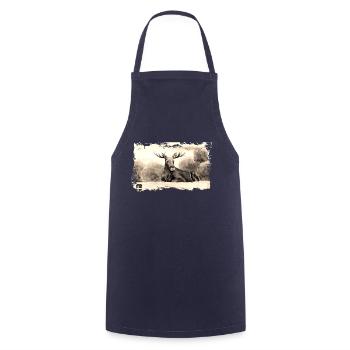 Sweden Sweden Scandinavia Nordic Viking Europe - Cooking Apron - navy - Front - AI Model Male 185 dark (185cm)