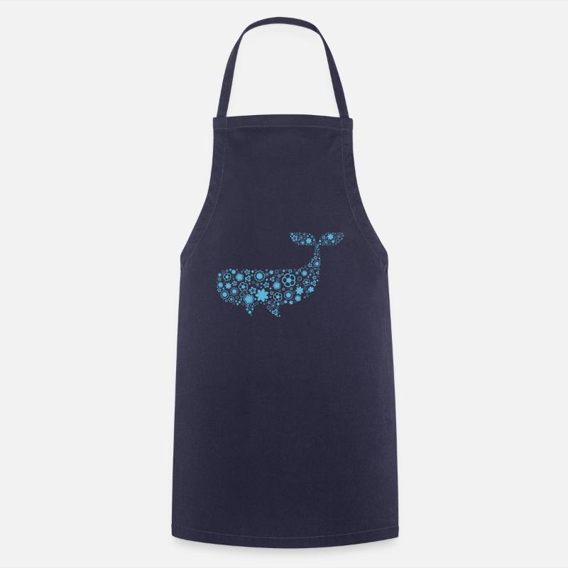 Wal - Kochschürze - Navy