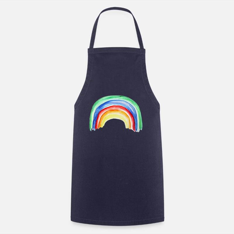 rainbow rainbow - Cooking Apron - navy