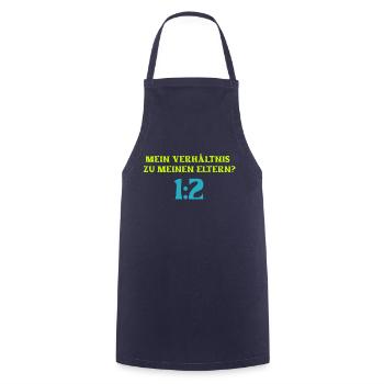 Mathematiker Witz Mathematik Mathe Lehrer Eltern - Kochschürze - Navy - Vorne - AI Model Male 185 dark (185cm)