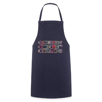 patriarchy women rights birthday present happy - Cooking Apron - navy - Front - AI Model Male 185 dark (185cm)