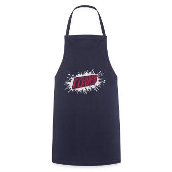 get older level up - Cooking Apron - navy - Front - AI Model Male 185 dark (185cm)