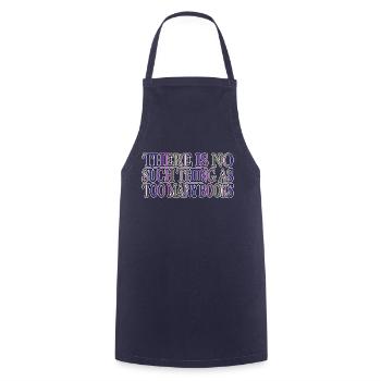 une idée de cadeau amusant de gardien de livre de temps - Tablier de cuisine - marine - Devant - AI Model Male 185 dark (185cm)