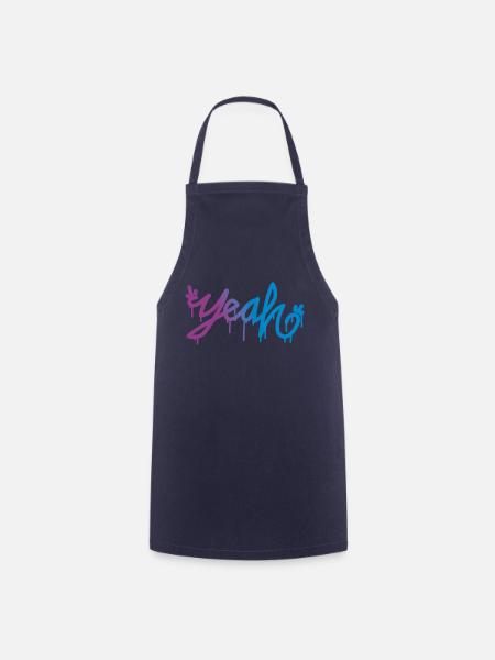Yeah Yeah Yeah - Kochschürze - Navy