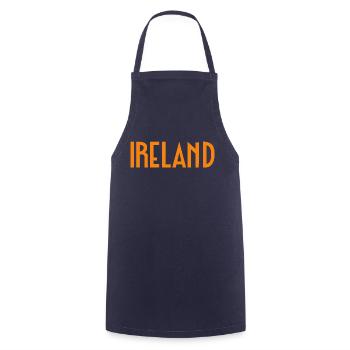 Ireland - Cooking Apron - navy - Front - AI Model Male 185 dark (185cm)