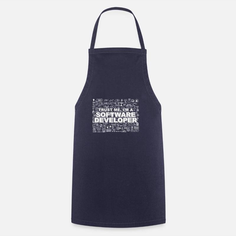 Trust Me, I'm a Software Developer - Kochschürze - Navy
