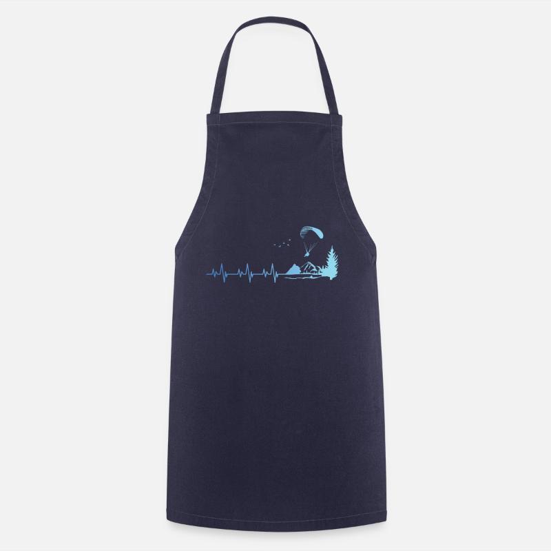 Paragliding - Paraglider - Cooking Apron - navy
