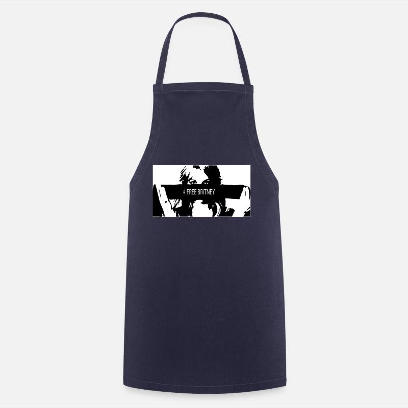 Britney gratuite - Tablier de cuisine - marine