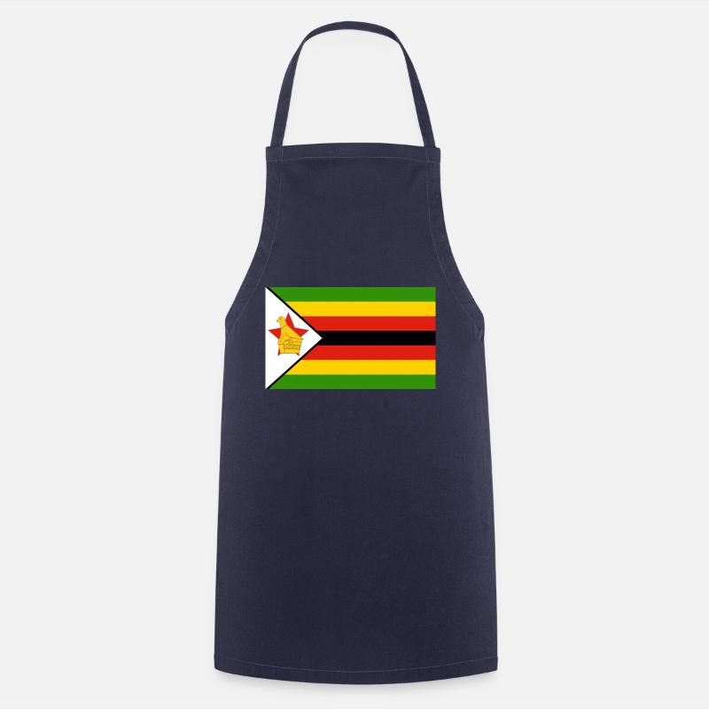 Zimbabwe - Cooking Apron - navy