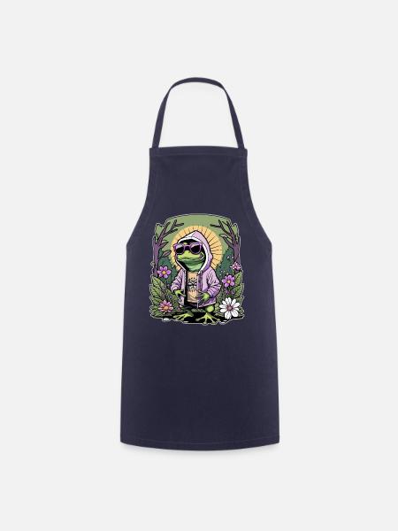 Rapper-Frosch - Kochschürze - Navy