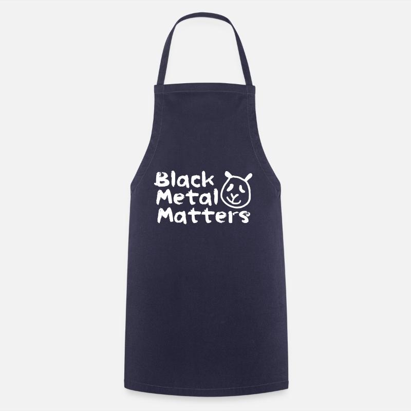 Black Metal Matters - Cooking Apron - navy