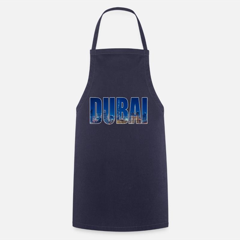 Dubaï - Tablier de cuisine - marine