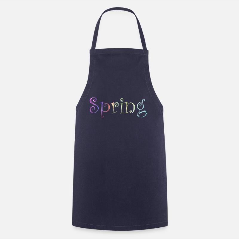 Spring gift gift idea - Cooking Apron - navy