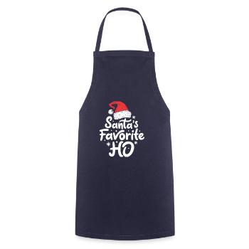 Santas Favorite Ho Funny Christmas Women Xmas Sant - Kochschürze - Navy - Vorne - AI Model Male 185 dark (185cm)