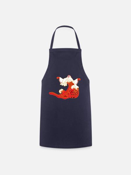 Halloween Gespenst - Kochschürze - Navy