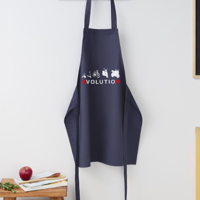Evolution Biker 4- Evolution of a Biker Cooking Apron