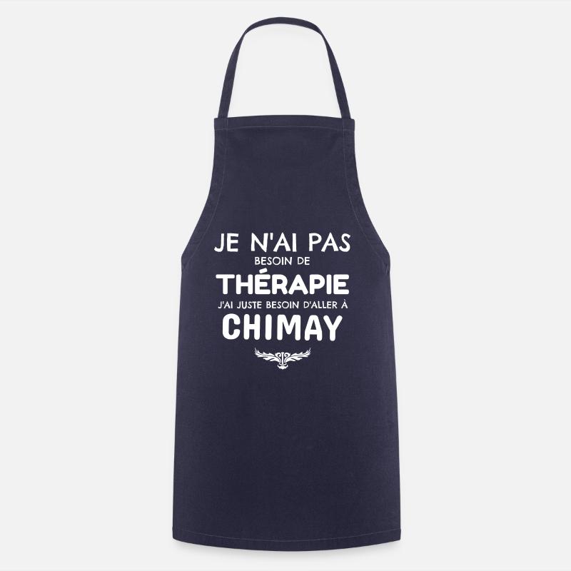 CHIMAY THÉRAPIE - Tablier de cuisine - marine