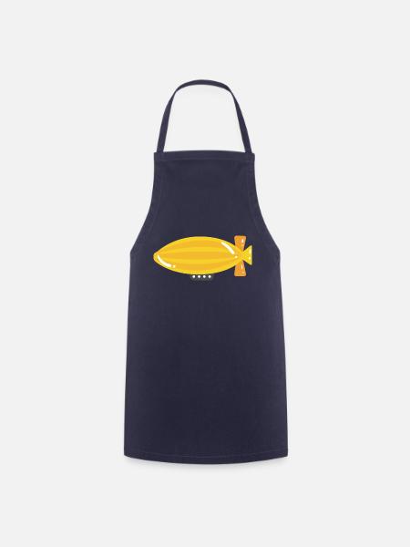 Zeppelin - Kochschürze - Navy
