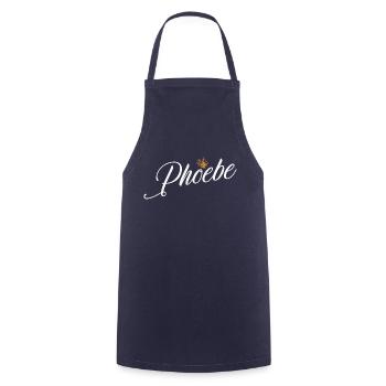 Phoebe Nom pour les femmes Enfants Bambins - Phoebe - Tablier de cuisine - marine - Devant - AI Model Male 185 dark (185cm)