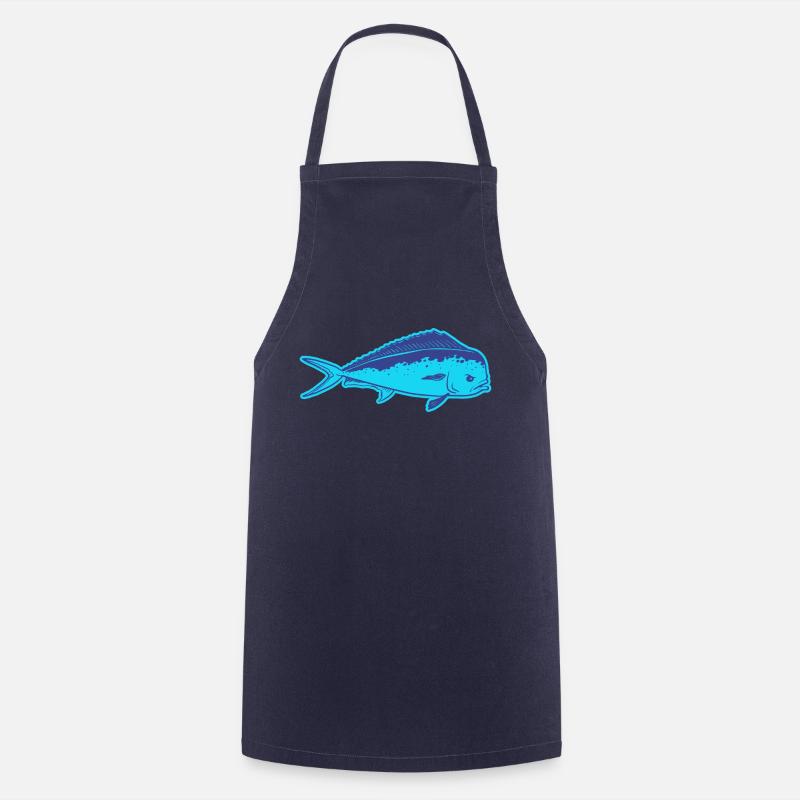 Le Mahi Mahi - Tablier de cuisine - marine