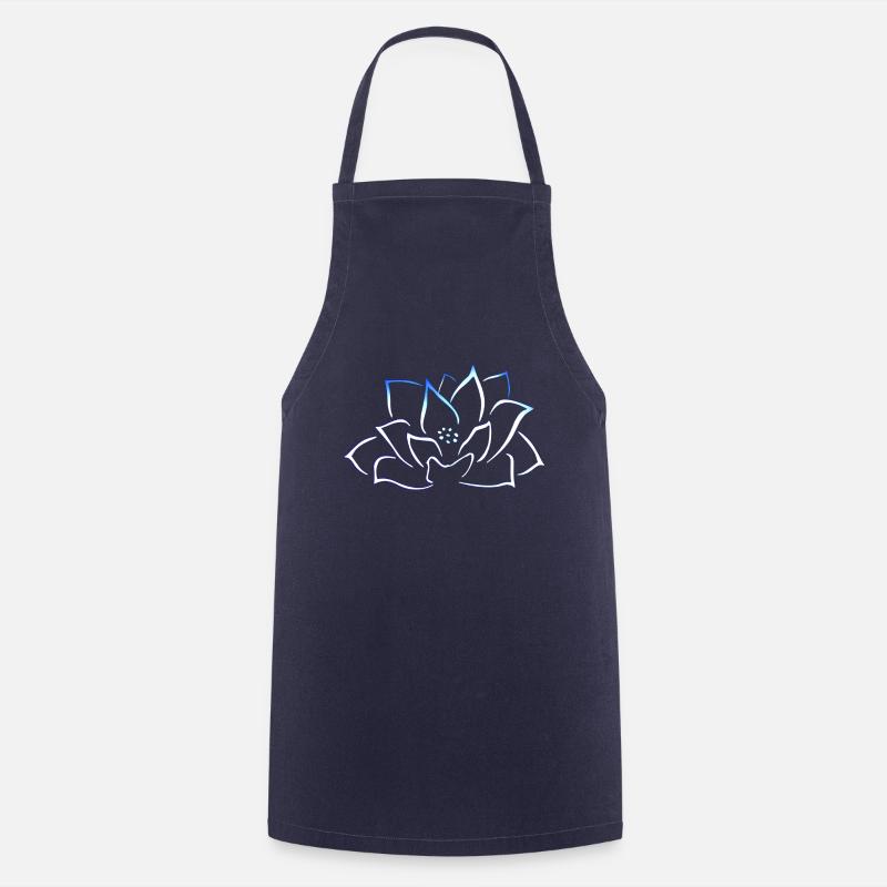 lotus - Tablier de cuisine - marine