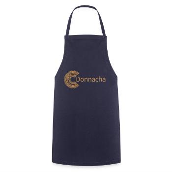 Für Donnacha - Kochschürze - Navy - Vorne - AI Model Male 185 dark (185cm)