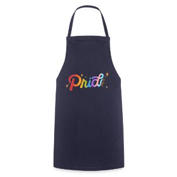 Pride - Tablier de cuisine - marine - Devant - AI Model Male 185 dark (185cm)