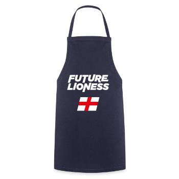 Future Lioness - Cooking Apron - navy - Front - AI Model Male 185 dark (185cm)