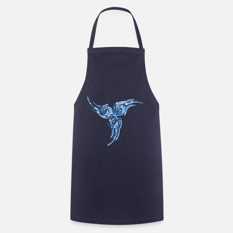 celtic symbol 17 e 206 - Cooking Apron - navy