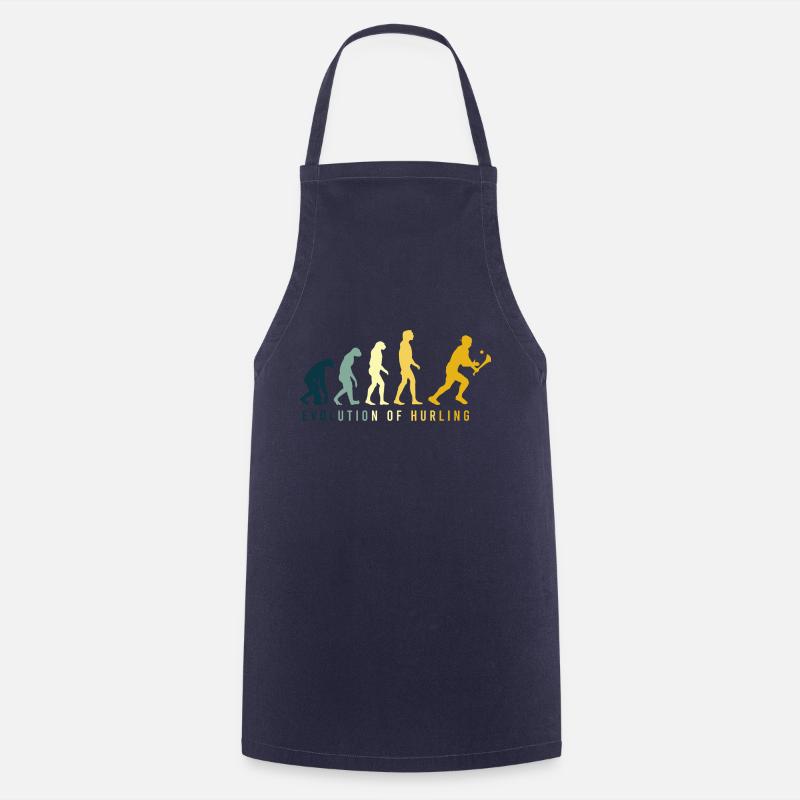 Die Evolution von Hurling - Kochschürze - Navy