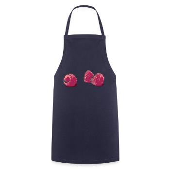 Berries - Kochschürze - Navy - Vorne - AI Model Male 185 dark (185cm)