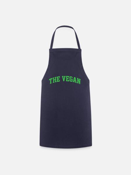 The Vegan - Cooking Apron - navy