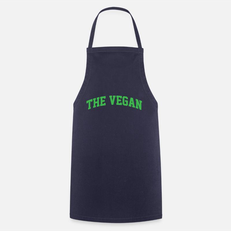 The Vegan - Cooking Apron - navy