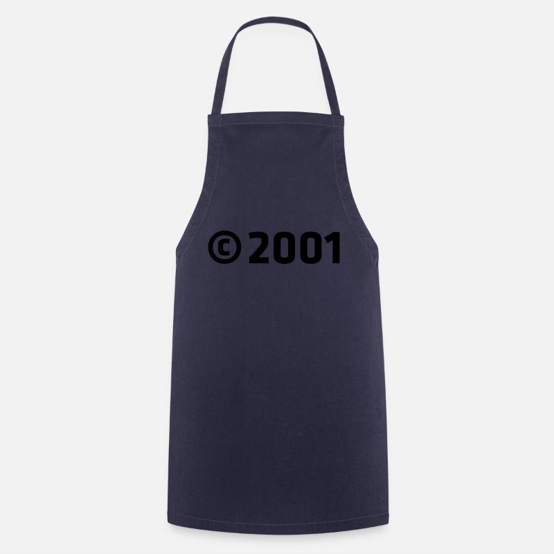 copyright 2001 - Tablier de cuisine - marine