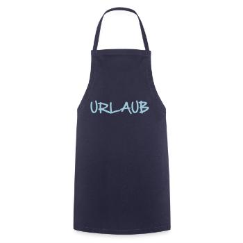 URLAUB - Kochschürze - Navy - Vorne - AI Model Male 185 dark (185cm)