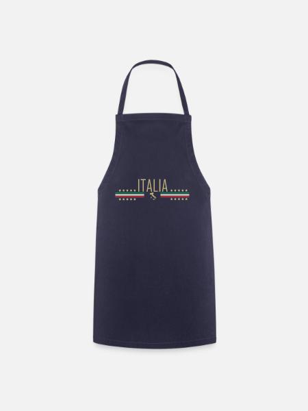 Italien, Italia, Italy, Logo, I Love Italy - Kochschürze - Navy