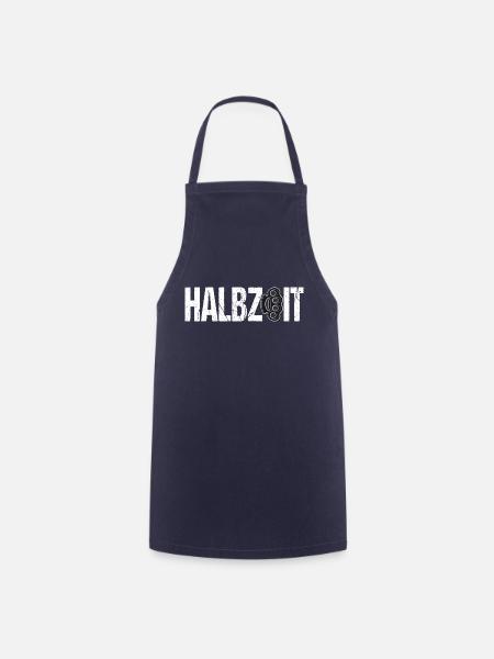 Halbzeit Schlagring - Kochschürze - Navy