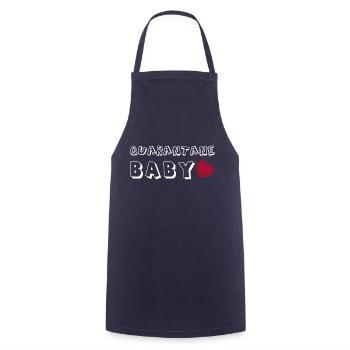 Pregnancy Baby Shower Babyshower Boy Girl - Cooking Apron - navy - Front - AI Model Male 185 dark (185cm)