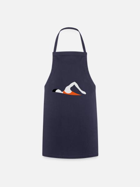 Schwimmer Icon - Kochschürze - Navy