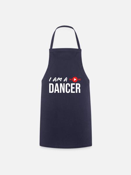 I AM A DANCER - Kochschürze - Navy