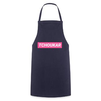 Tchoukar Grenoble Femme - Tablier de cuisine - marine - Devant - AI Model Male 185 dark (185cm)