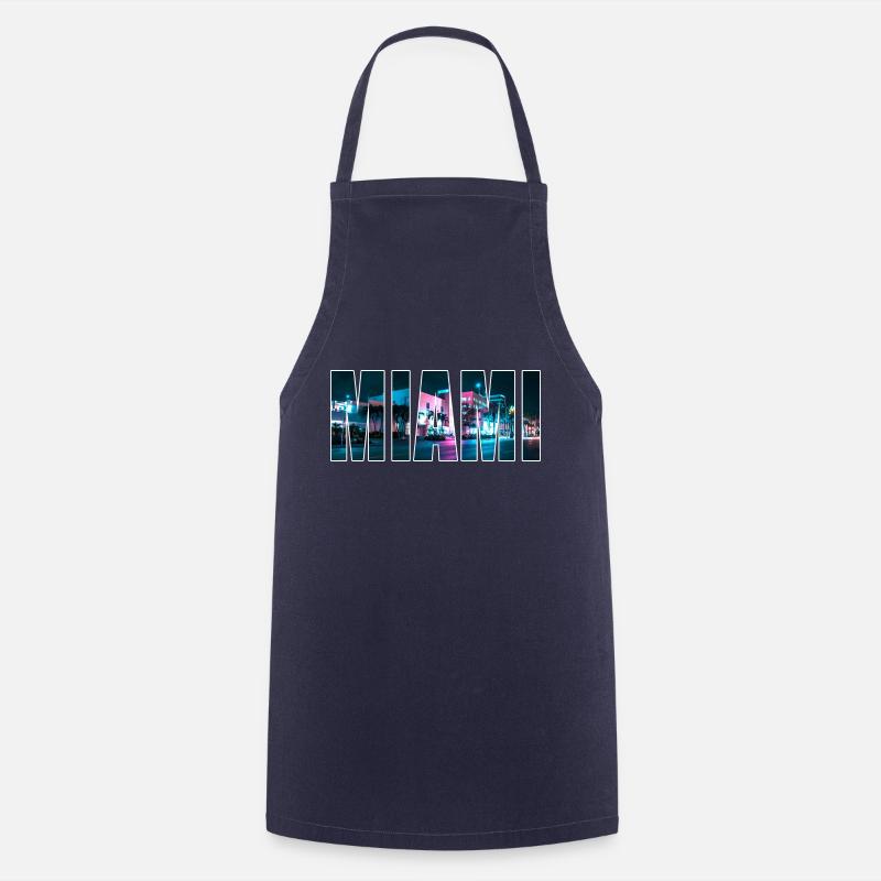MIAMI - Cooking Apron - navy