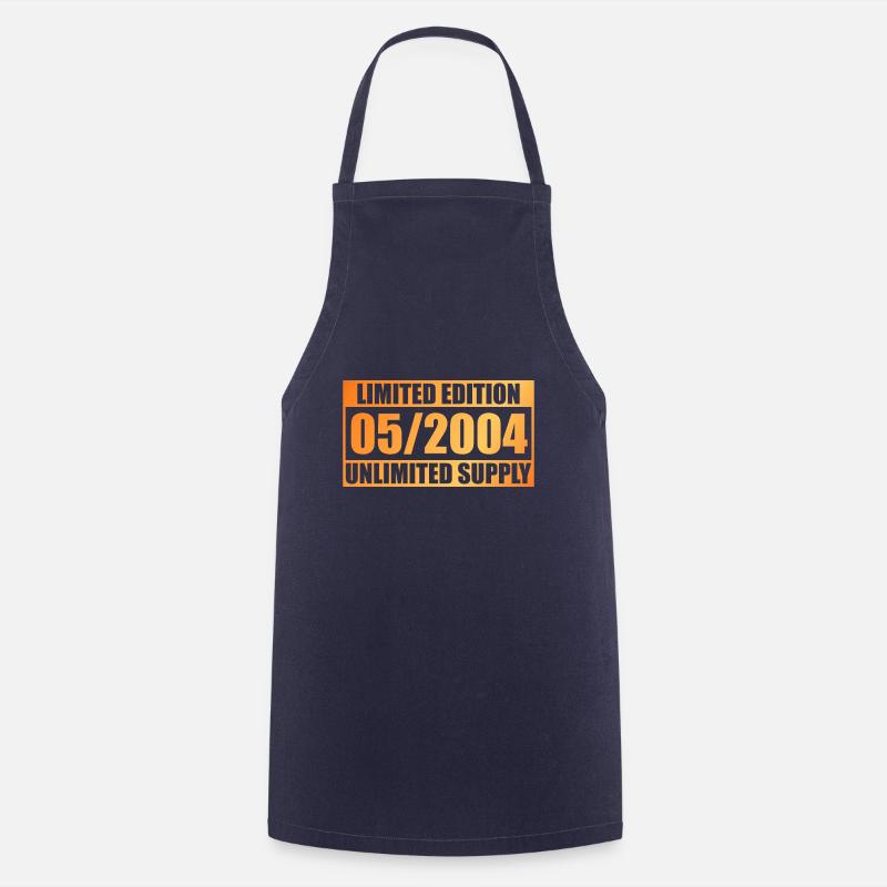 Édition limitée 20e anniversaire - ꝏ Approvisionnement 05/2004 - Tablier de cuisine - marine