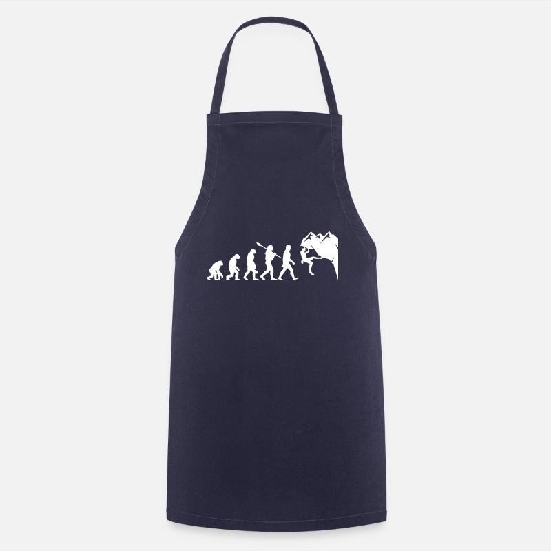 Climbing evolution - Cooking Apron - navy