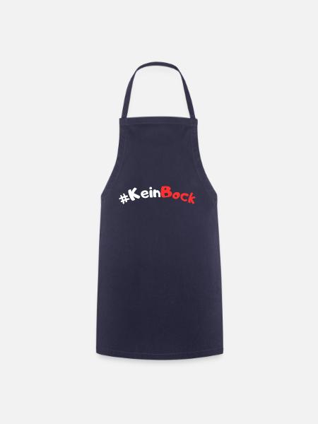 Kein Bock - Kochschürze - Navy