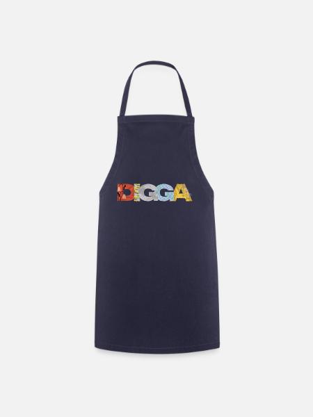 digga - Kochschürze - Navy
