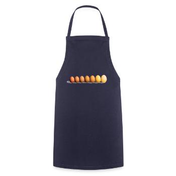 Ei - Cooking Apron - navy - Front - AI Model Male 185 dark (185cm)