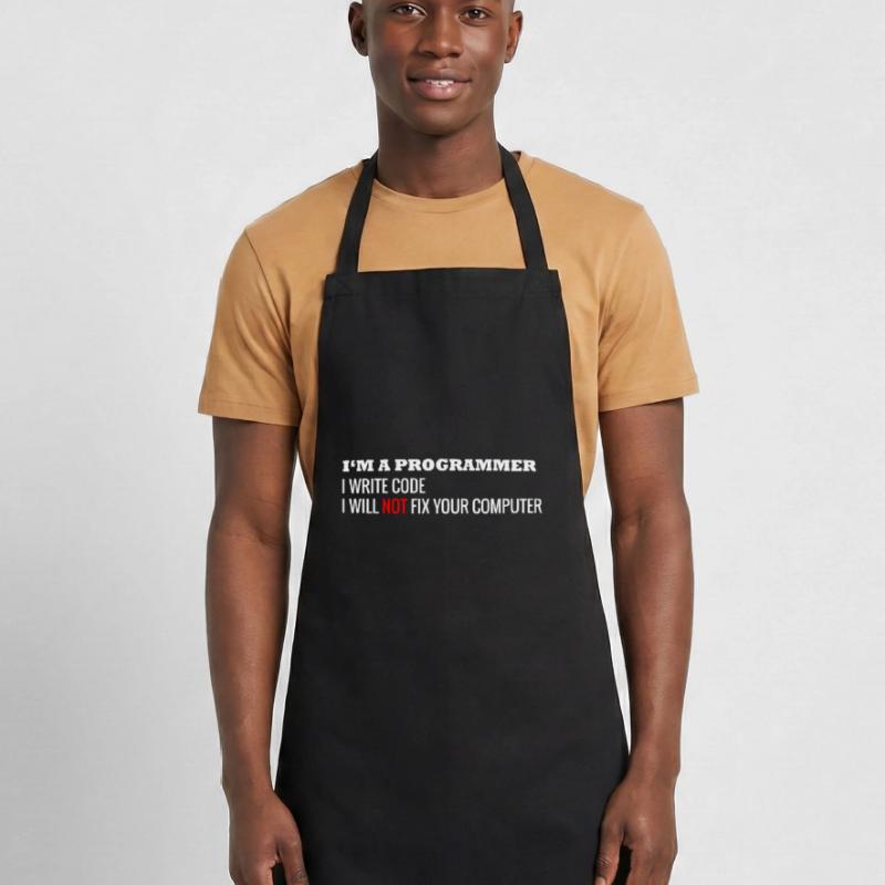 Ich bin ein Programmierer Computer Nerd Informatik Kochschürze