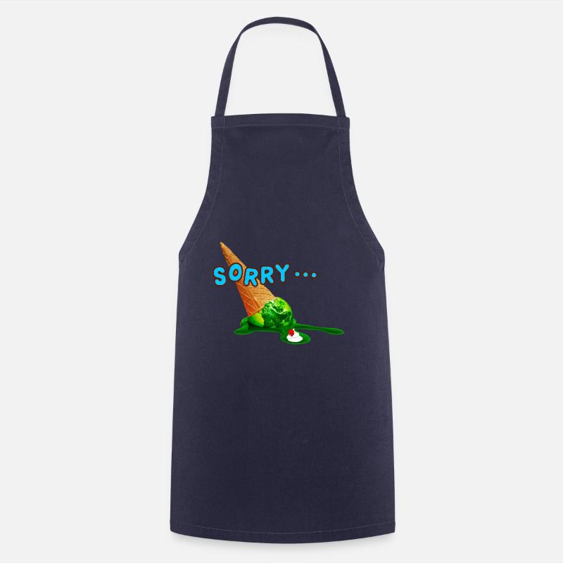 Sorry you! - Cooking Apron - navy