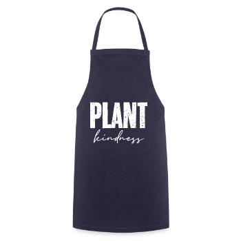 Plant Kindness Cool Plant Lover Environmentalist - Kochschürze - Navy - Vorne - AI Model Male 185 dark (185cm)
